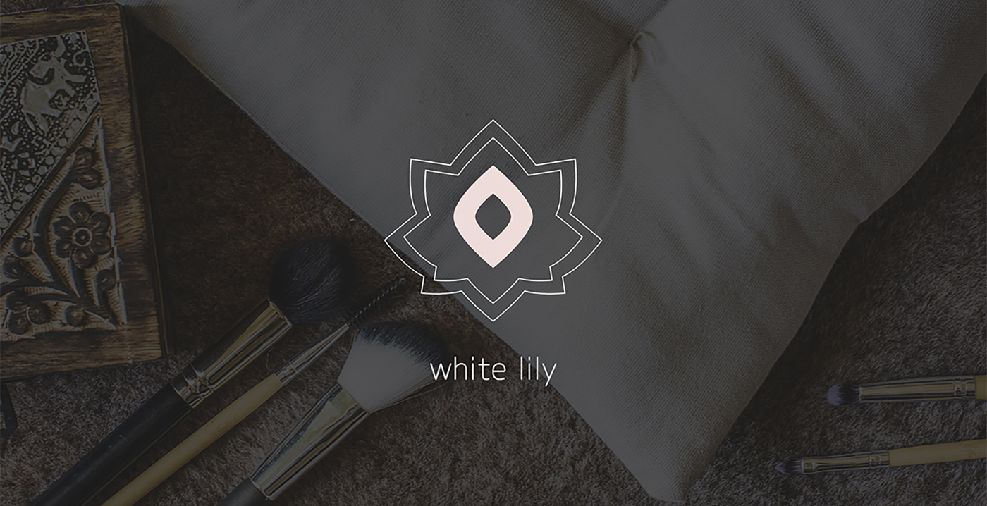 White lily - logo salonu kosmetycznego